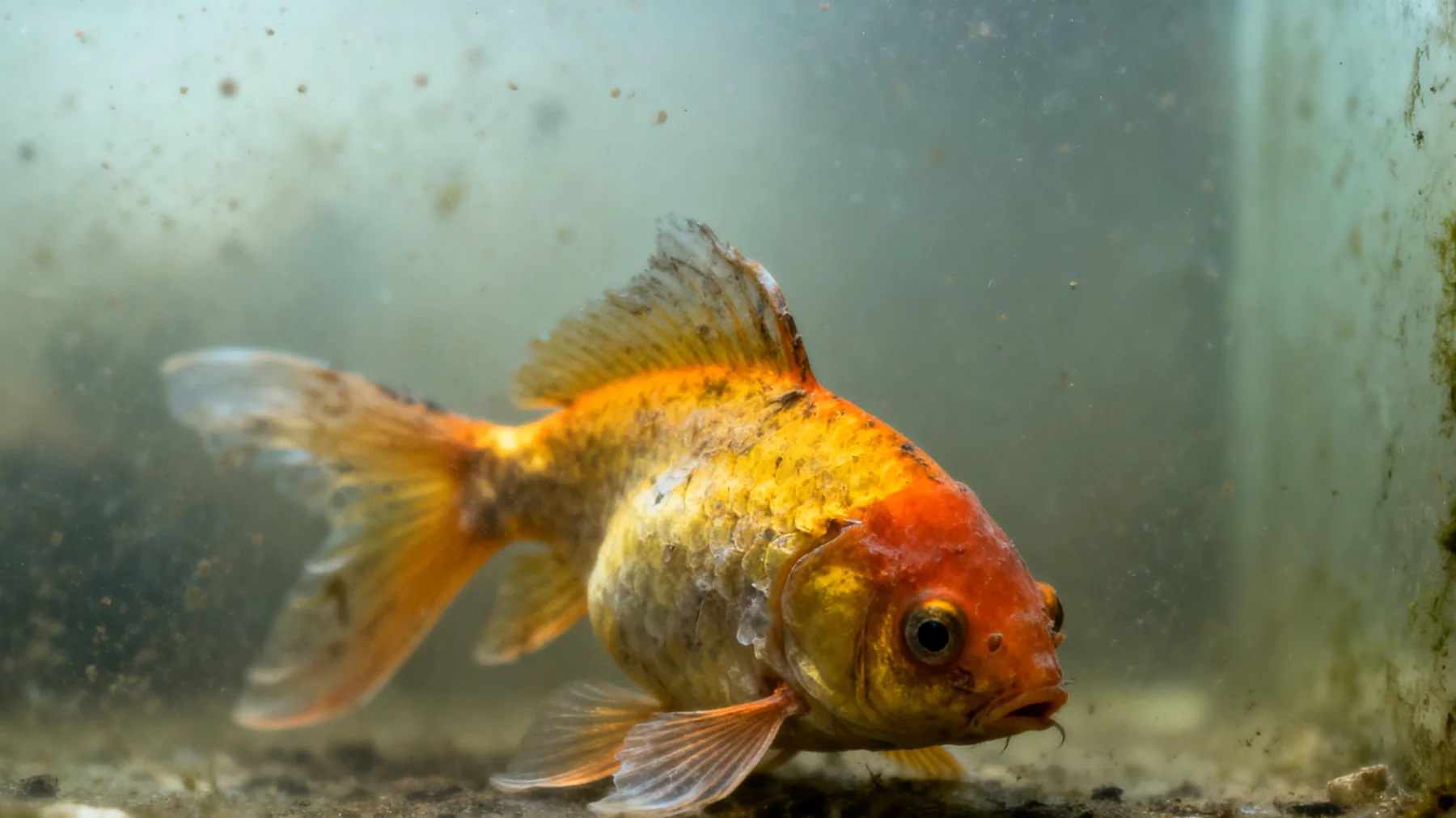 Ältere Fische haben oft ein geschwächtes Immunsystem und sind anfälliger für Wasserqualitätsprobleme, was zu erhöhtem Stress, Krankheiten und verminderter Vitalität führt"