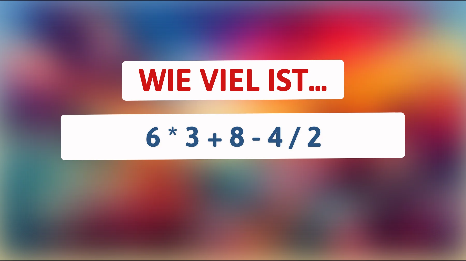 Nur 1% können dieses Mathe-Rätsel sofort lösen – bist du ein Zahlen-Genie?"